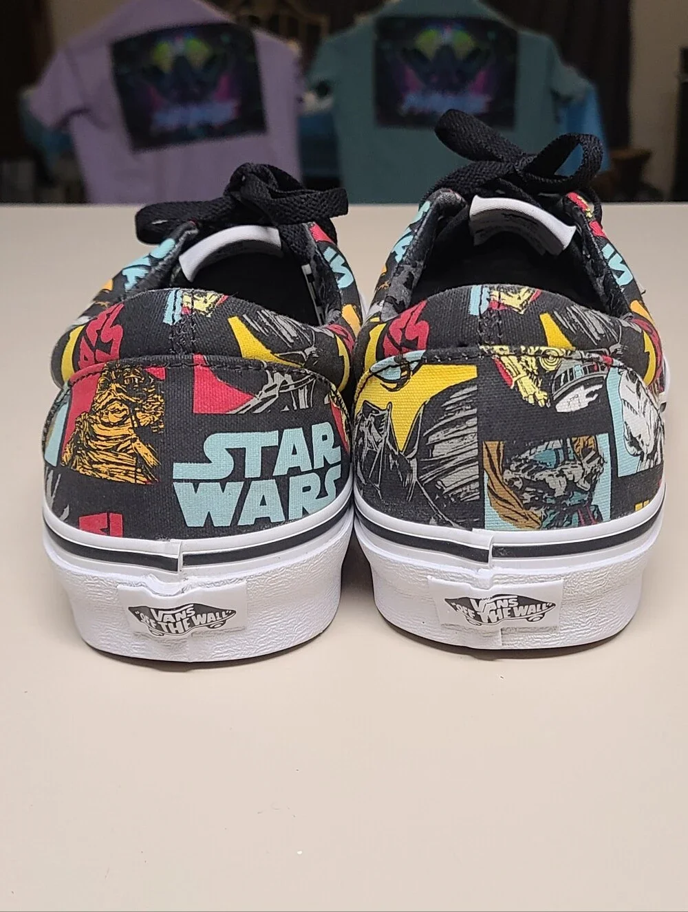 Vans X Star Wars Classic Repeat Era comic book skateboard sneakers size 10.5